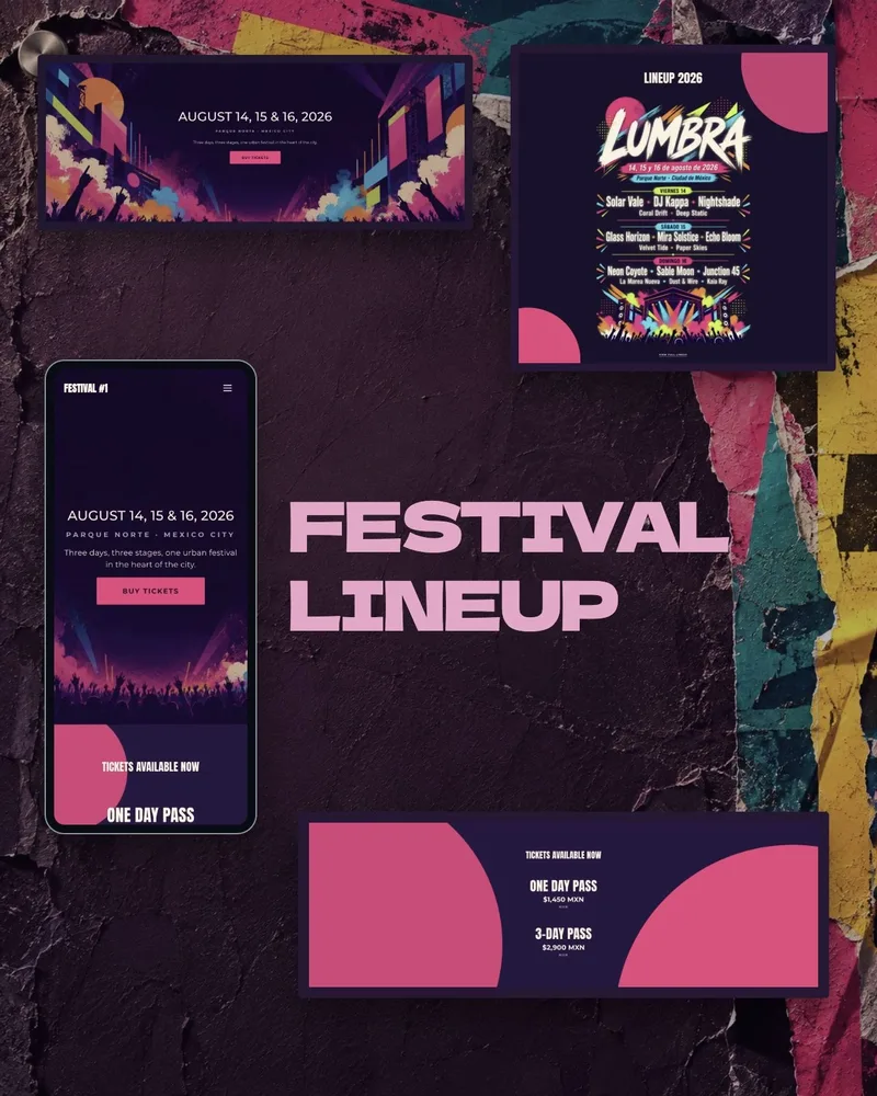 Festival Lineup