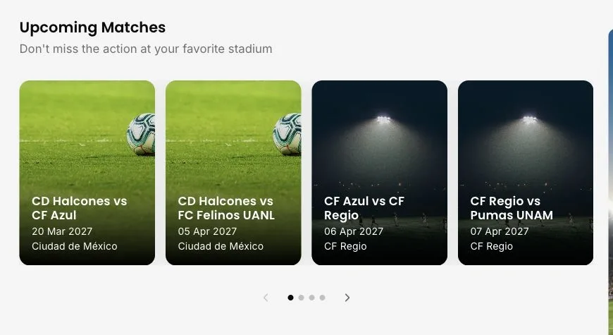 League Central — matches
