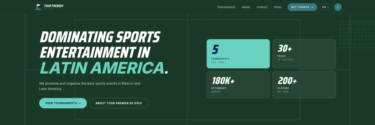 Tennis Tour — hero