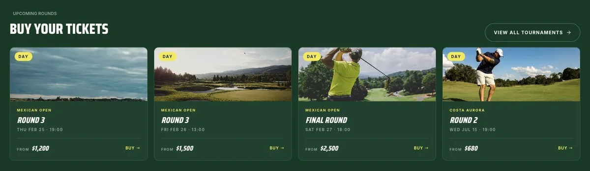 Tennis Tour — rounds