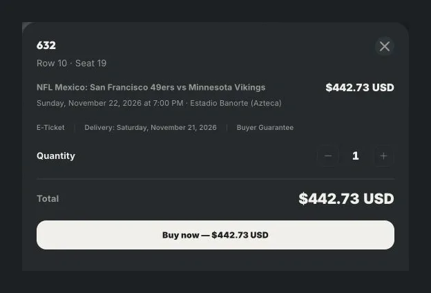 Ticket Tracker — seat