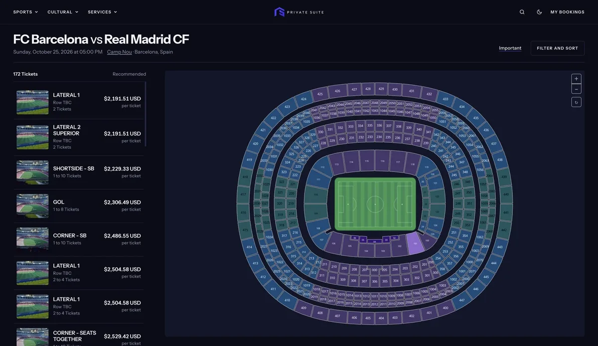 Private Suite — event