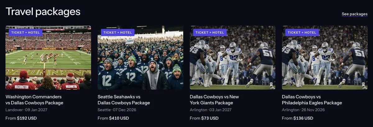 Private Suite — packages